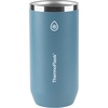 ThermoFlask 16 oz Tall Can Cooler – 2-in-1 Insulated Cup – Durable, Stainless Steel with Non-Slip Base – Dishwasher-Safe – Vivid Blue(Dusty Blue)