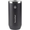 ThermoFlask 16 oz Tall Can Cooler – 2-in-1 Insulated Cup – Durable, Stainless Steel with Non-Slip Base – Dishwasher-Safe – Vivid Blue(Jet Black)